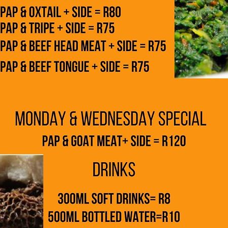 African Cuisine Restaurant Bed and Breakfast Giyani Exteriör bild